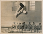 Woman Diving