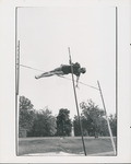 Man Vaulting Over a High Jump, circa 1960