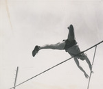 Man Crossing the Finish Line, circa 1960
