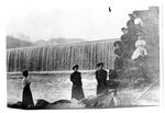 Early Photograph in front of Dam