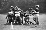 Women's Rugby Team Tackle, 1977