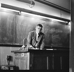 Dr. Shirley Rosser in a Classroom, 1949