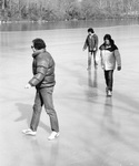 David Spradlin and Other Circle K Members on Thin Ice, February 1980