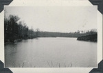 Lake Expanse from Highway Bridge Over Dam Spillway, 1940