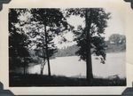 Lake View from College Picnic Grounds, Autumn 1940